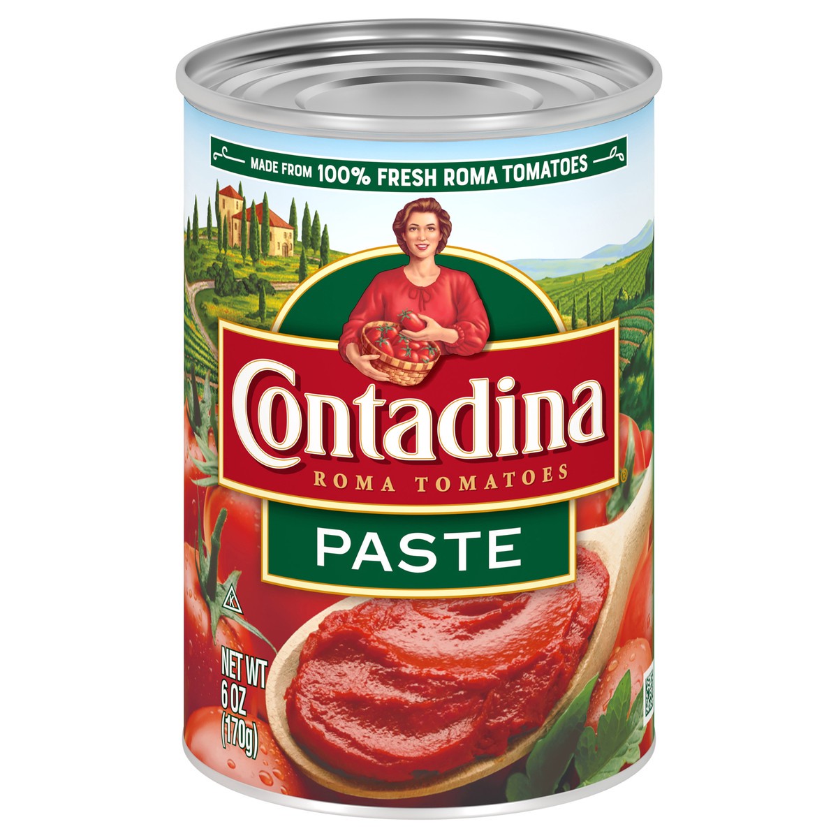 slide 2 of 11, Contadina Tomato Paste 6 oz. Can, 6 oz