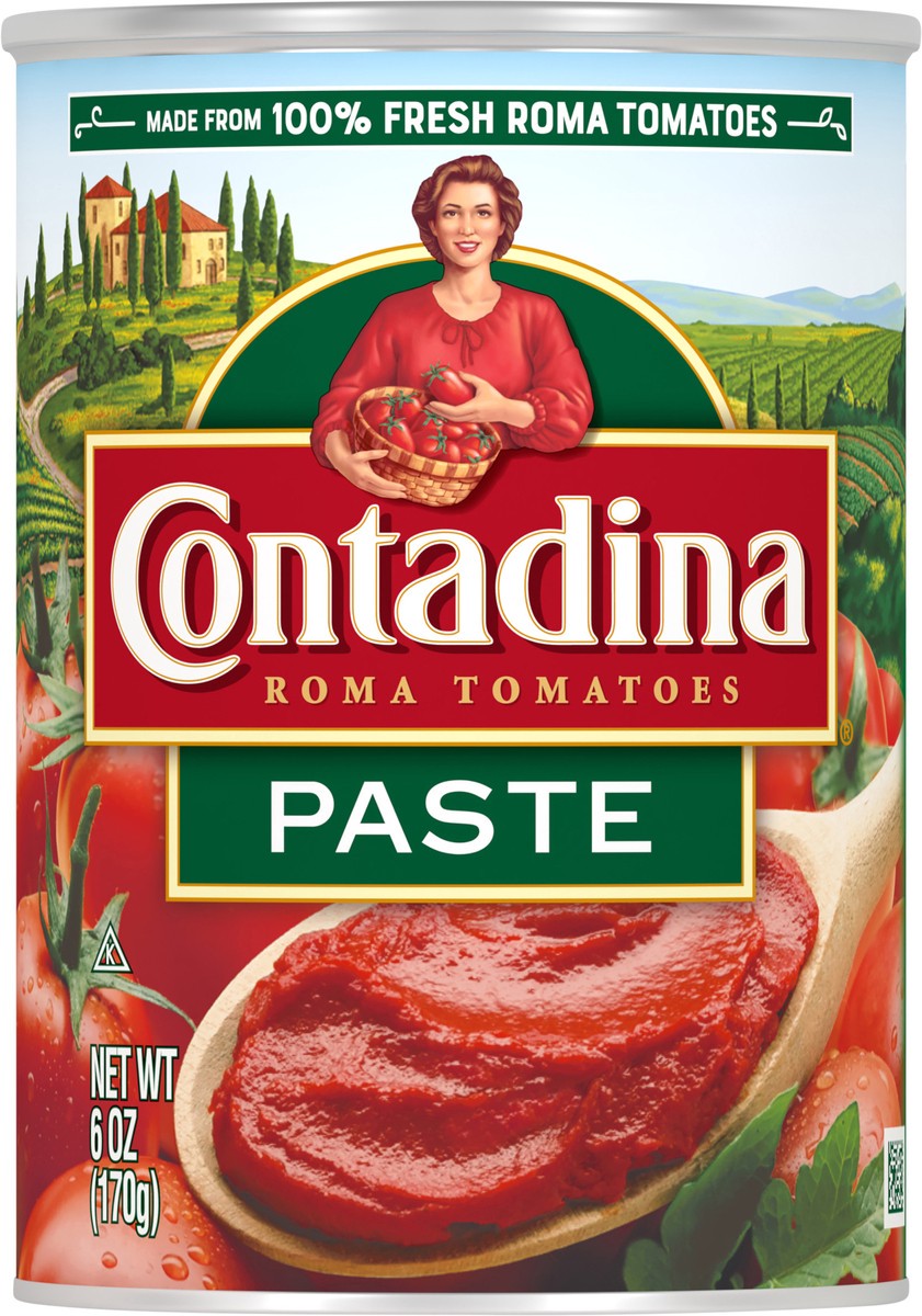 slide 1 of 11, Contadina Tomato Paste 6 oz. Can, 6 oz