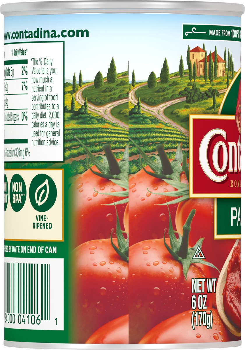 slide 8 of 11, Contadina Tomato Paste 6 oz. Can, 6 oz