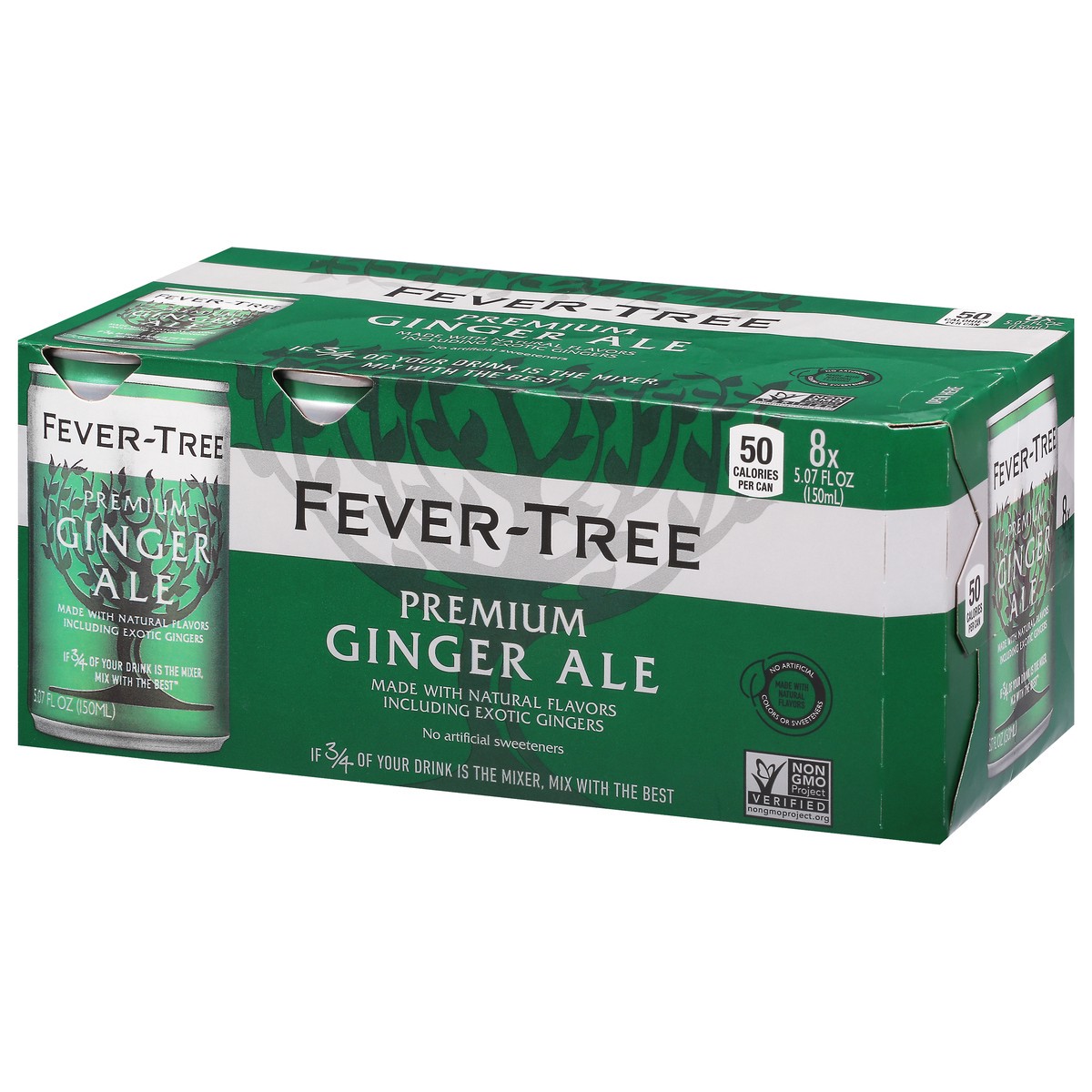 slide 2 of 9, Fever-Tree Ginger Ale - 8 ct; 150 ml, 8 ct; 150 ml