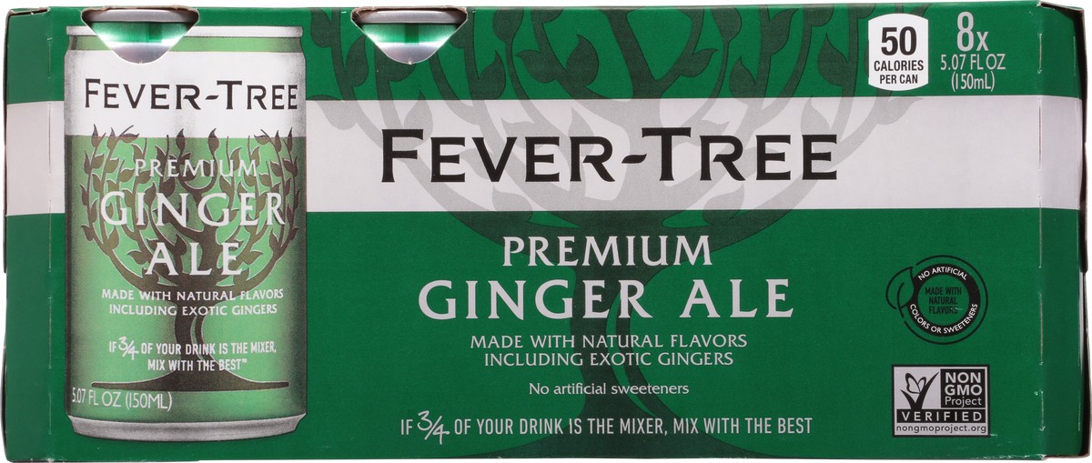 slide 6 of 9, Fever-Tree Ginger Ale - 8 ct; 150 ml, 8 ct; 150 ml