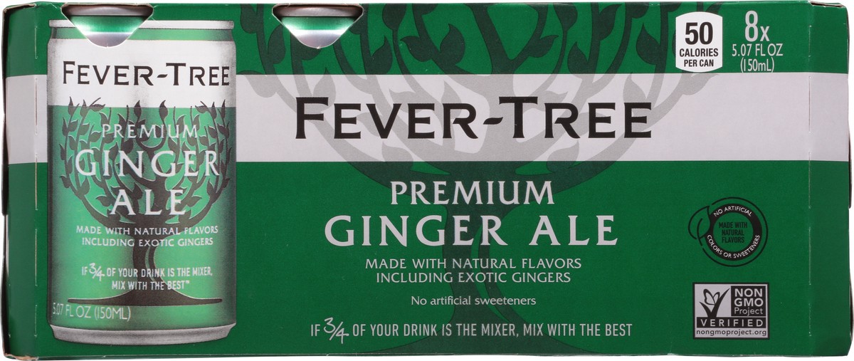 slide 3 of 9, Fever-Tree Ginger Ale - 8 ct; 150 ml, 8 ct; 150 ml