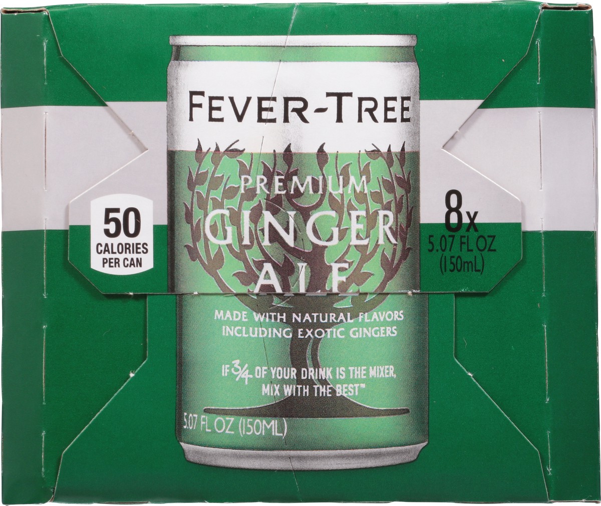 slide 8 of 9, Fever-Tree Ginger Ale - 8 ct; 150 ml, 8 ct; 150 ml