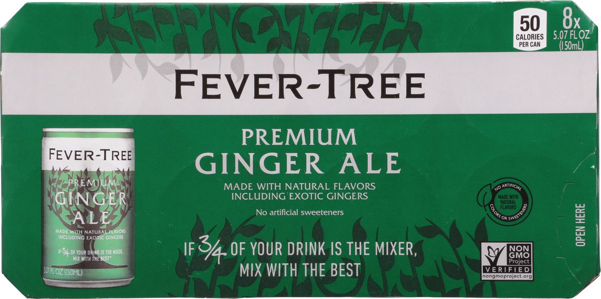 slide 4 of 9, Fever-Tree Ginger Ale - 8 ct; 150 ml, 8 ct; 150 ml