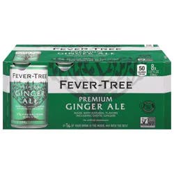Fever-Tree Premium Ginger Ale 8 - 5.07 fl oz Cans