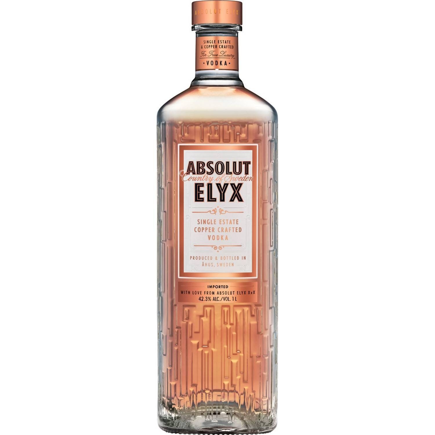 slide 1 of 1, Absolut Elyx Vodka, 750 ml
