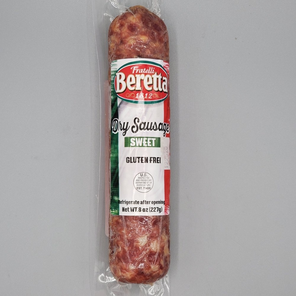 slide 1 of 1, Fratelli Beretta Sweet Dry Sausage, 8 oz