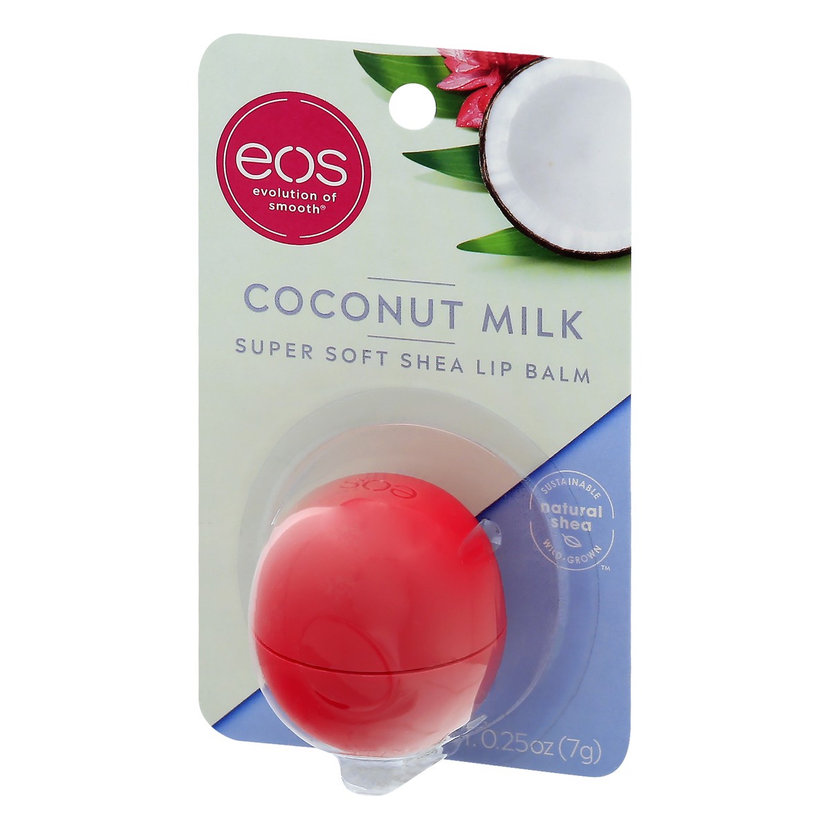 slide 6 of 10, eos Coconut Milk Lip Balm 0.25 oz, 0.25 oz