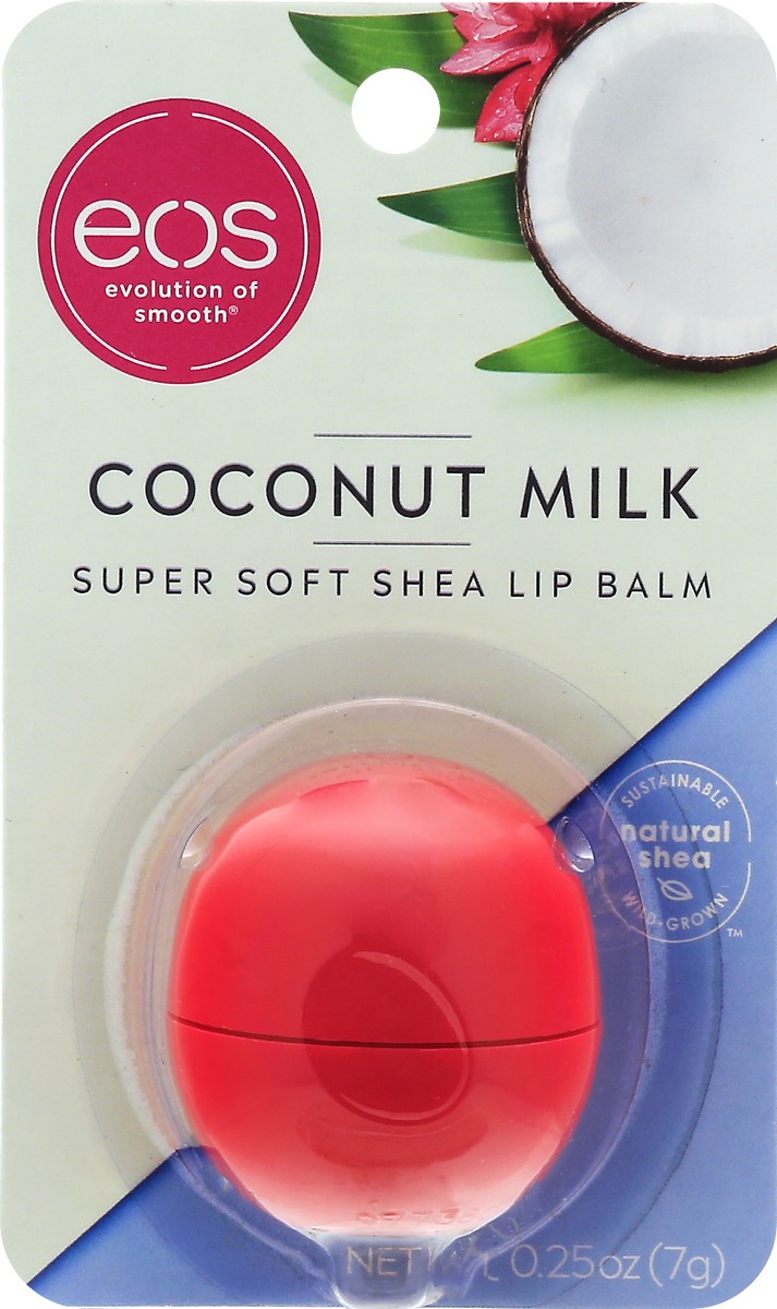 slide 2 of 10, eos Coconut Milk Lip Balm 0.25 oz, 0.25 oz