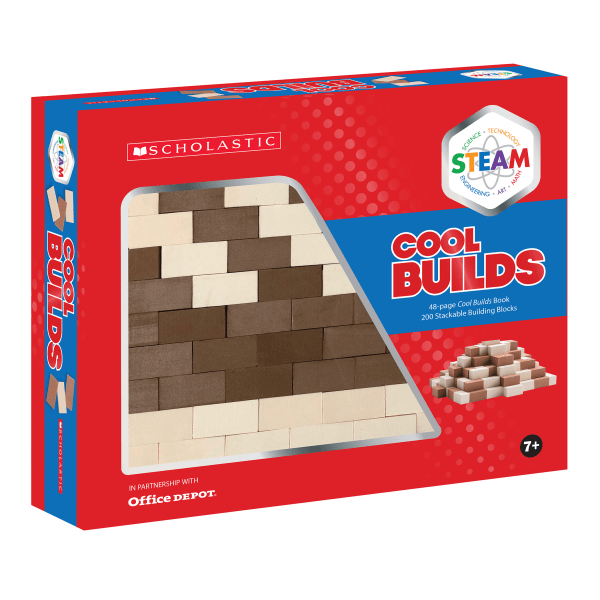 slide 1 of 7, Scholastic Steam Cool Builds Activity Kit, Grades 2 To 5, 1 ct