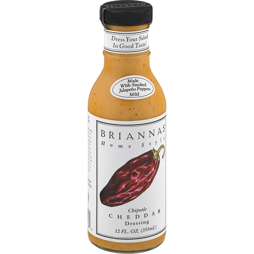 slide 3 of 18, BRIANNAS Home Style Dressing Chipotle Ranch, 12 fl oz
