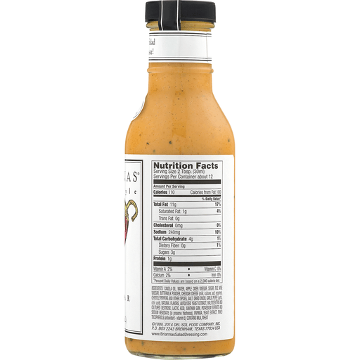 slide 11 of 18, BRIANNAS Home Style Dressing Chipotle Ranch, 12 fl oz