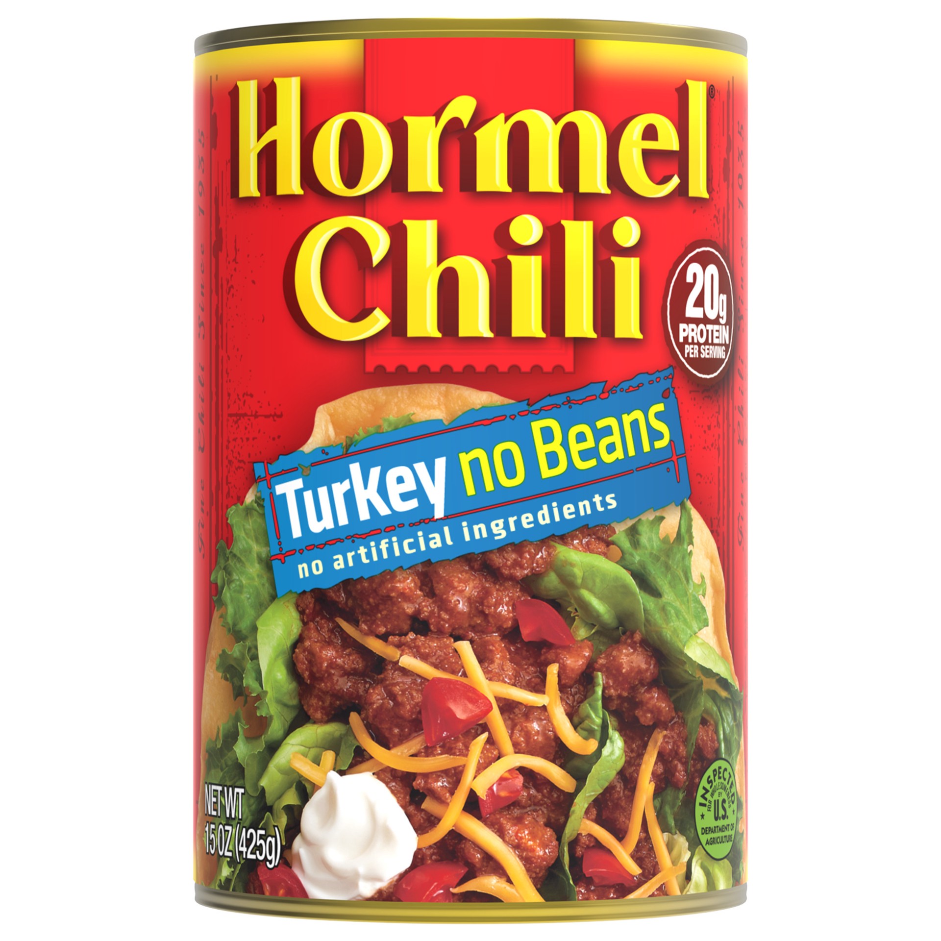 slide 1 of 4, Hormel Turkey Chili Turkey No Beans, 15 oz