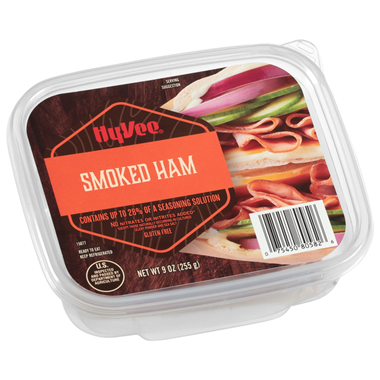slide 1 of 1, Hy-Vee Smoked Ham, 9 oz