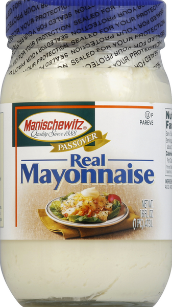 slide 1 of 1, Manischewitz Mayonnaise 16 oz, 16 oz