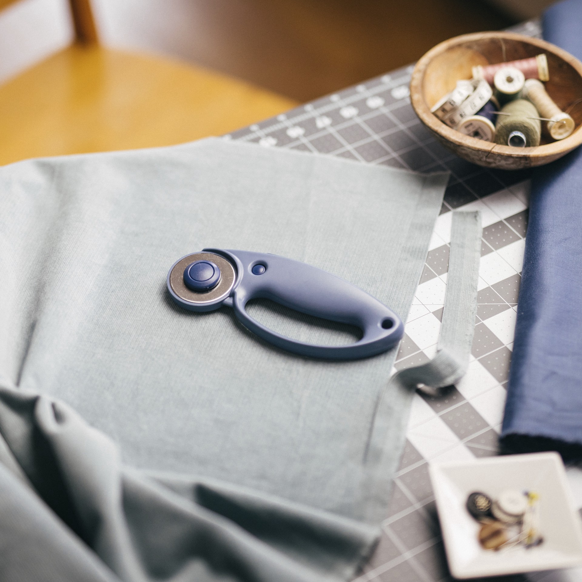 slide 2 of 9, Fiskars Manufacturing Fiskars 45mm Blue Loop Rotary Cutter, 45 mm