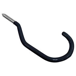 The Hillman Group Bike Hook Black Vinyl Coated