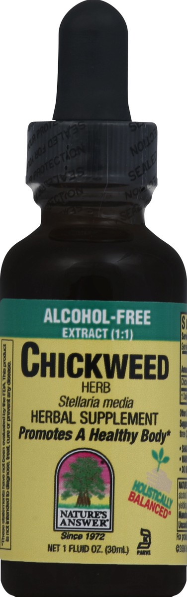 slide 2 of 2, Nature's Answer 2000 mg Chickweed Extract 1 fl oz, 1 fl oz