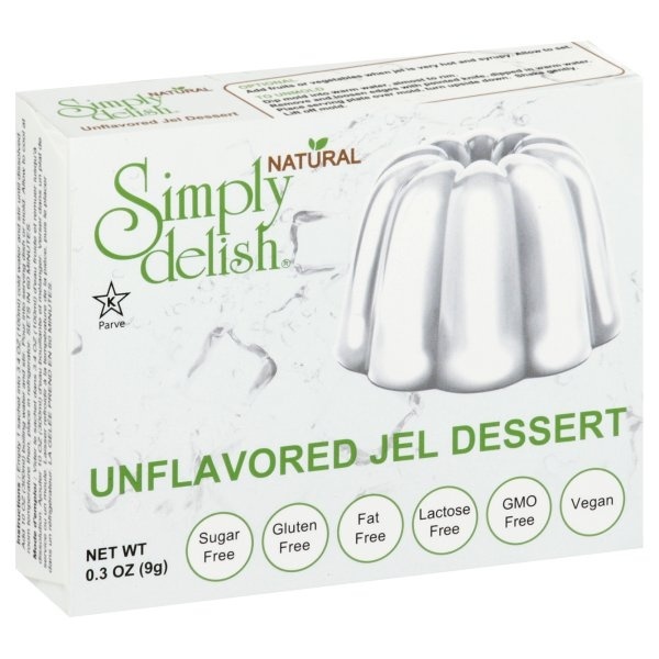 slide 1 of 5, Simply Delish Jel Dessert 0.3 oz, 0.3 oz