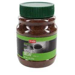 Weis Quality Instant Decaf Coffee - 8 oz