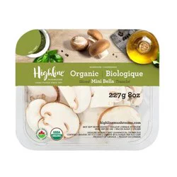 Sliced Baby Bella Mushrooms