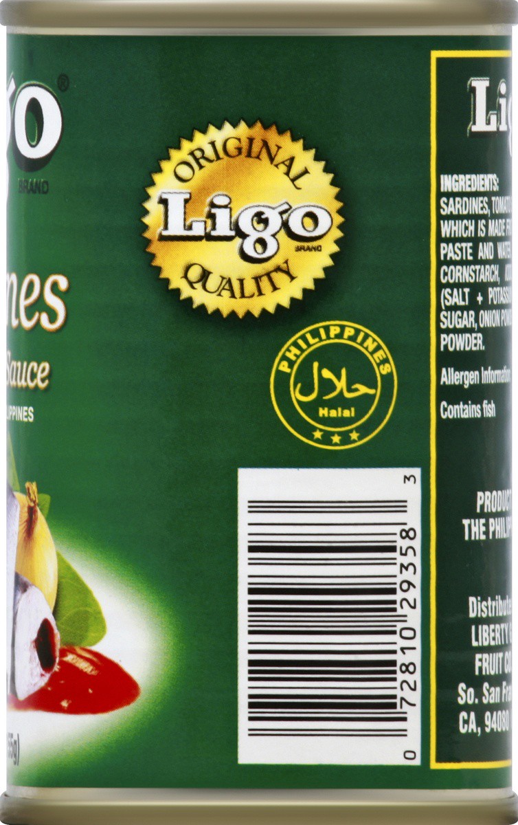 slide 4 of 7, Ligo Sardines 5.5 oz, 5.5 oz