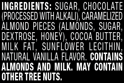 slide 3 of 5, Perugina Dark Chocolate & Almonds Bar, 3 oz