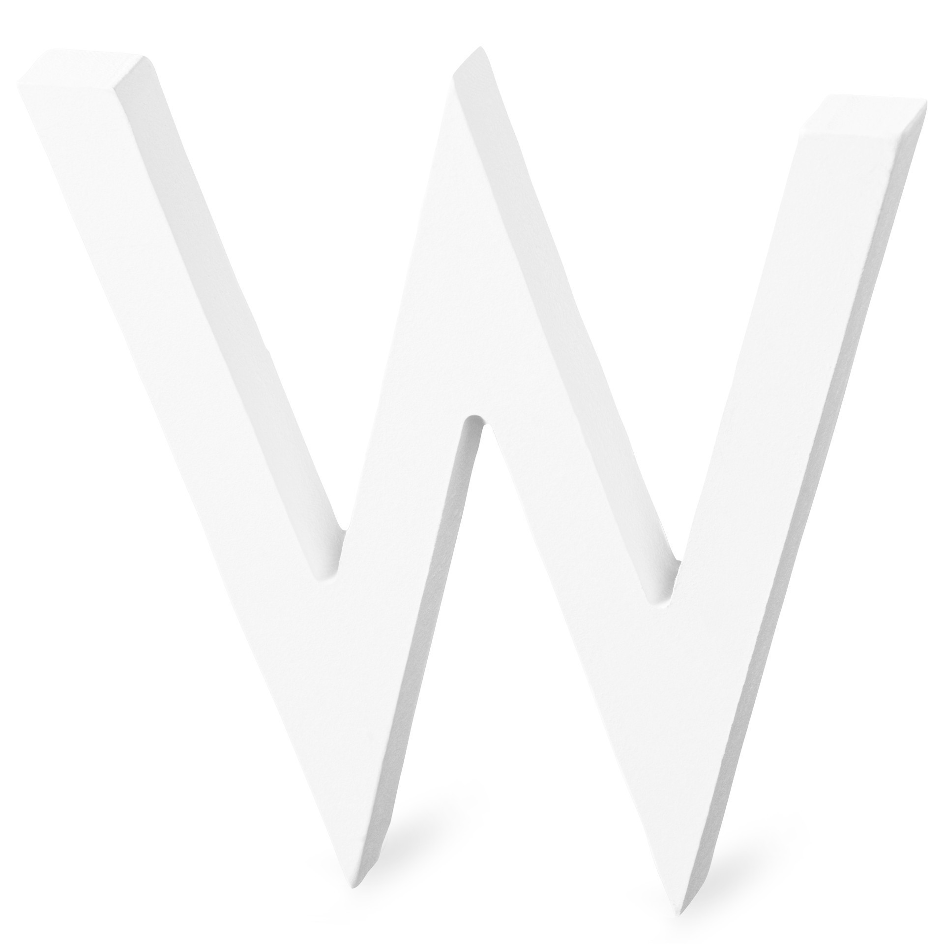 slide 3 of 3, 5.5" White Mdf Letter By Make Market, 5.7 in