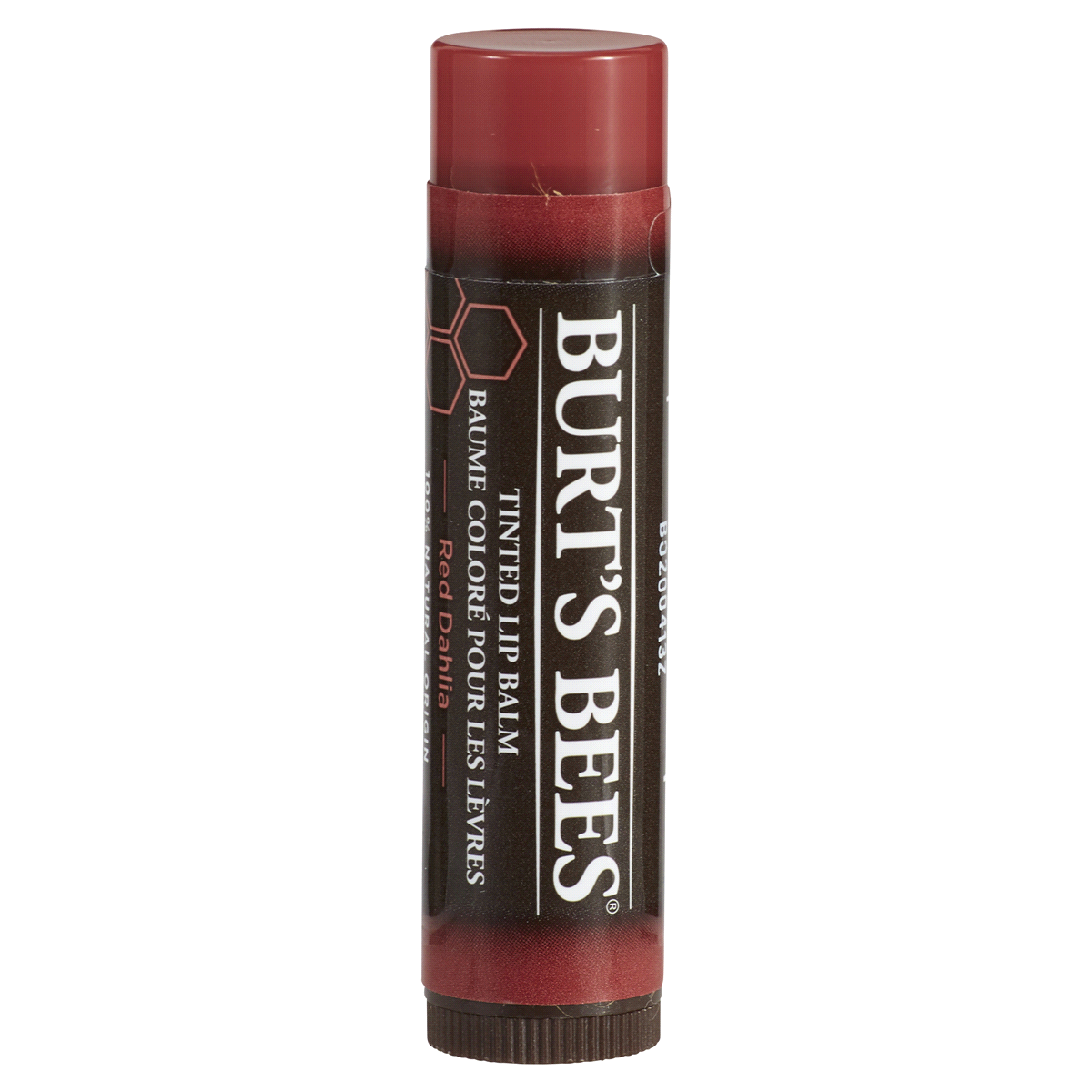 slide 1 of 5, Burt’s Bees Tinted Lip Balm Red Dahlia, 0.15 oz