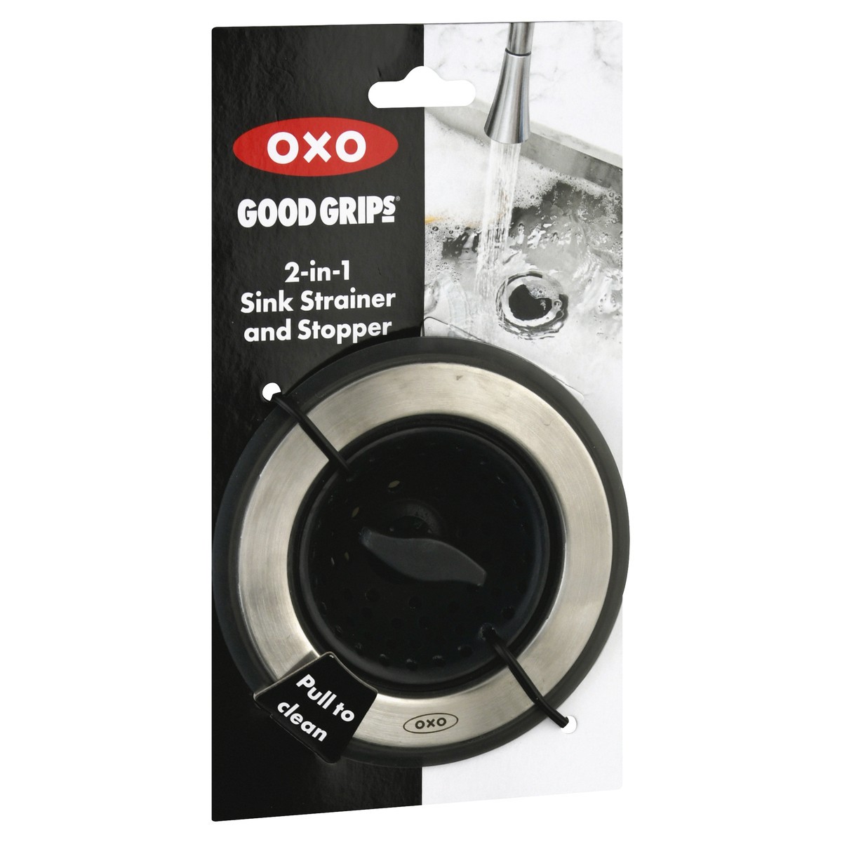 slide 3 of 10, Oxo 2-In-1 Strainer&Stopper, 1 ct