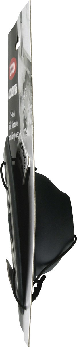 slide 7 of 10, Oxo 2-In-1 Strainer&Stopper, 1 ct