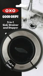 Oxo 2-In-1 Strainer&Stopper