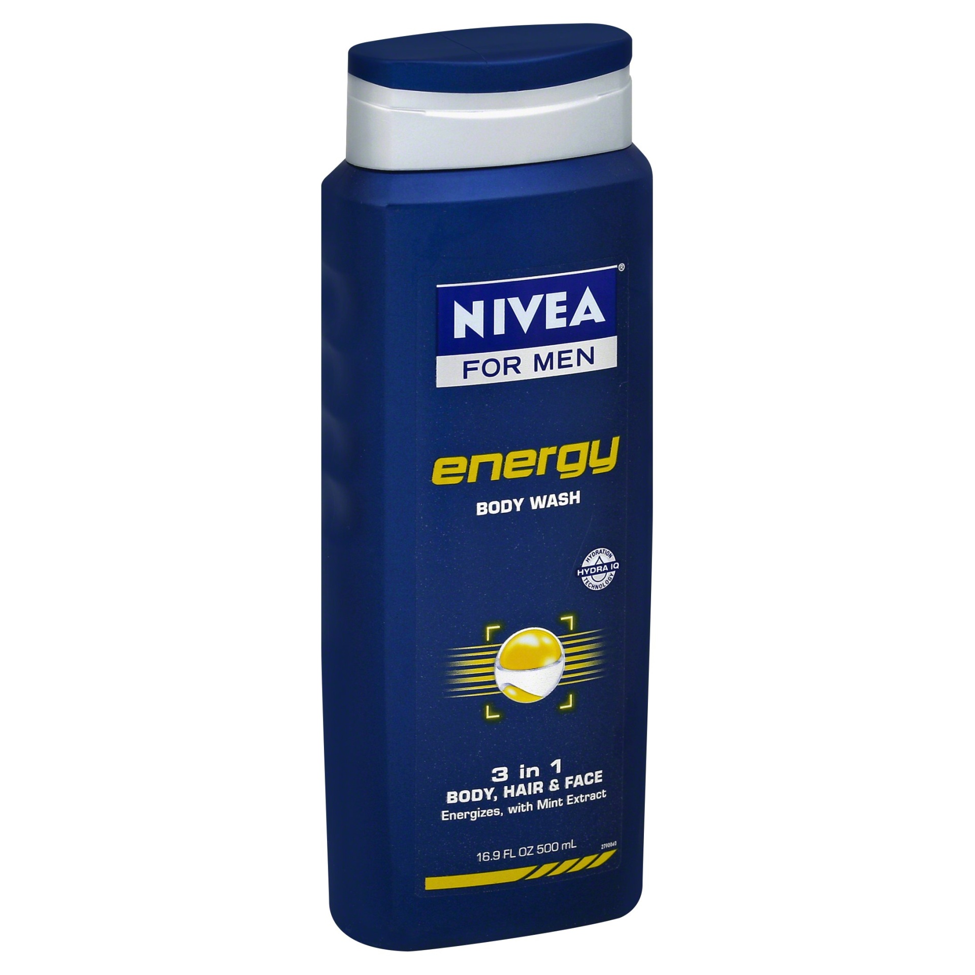 slide 1 of 7, Nivea Men 3-in-1 Body Wash Energy, 16.9 fl oz