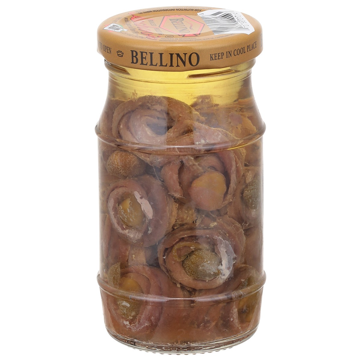 slide 7 of 11, Bellino Anchovies with Capers in Olive Oil and Salt 4.25 oz, 4.25 oz