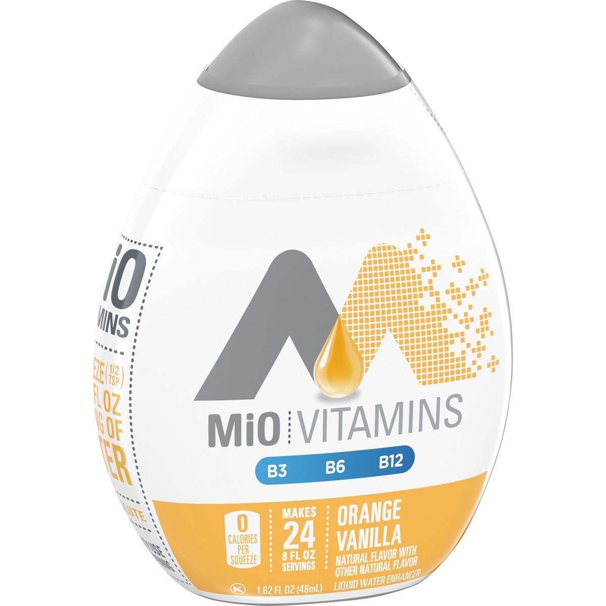 slide 5 of 9, mio Orange Vanilla Flavored with other natural flavor Liquid Water Enhancer, 1.62 fl oz Bottle, 1.62 fl oz