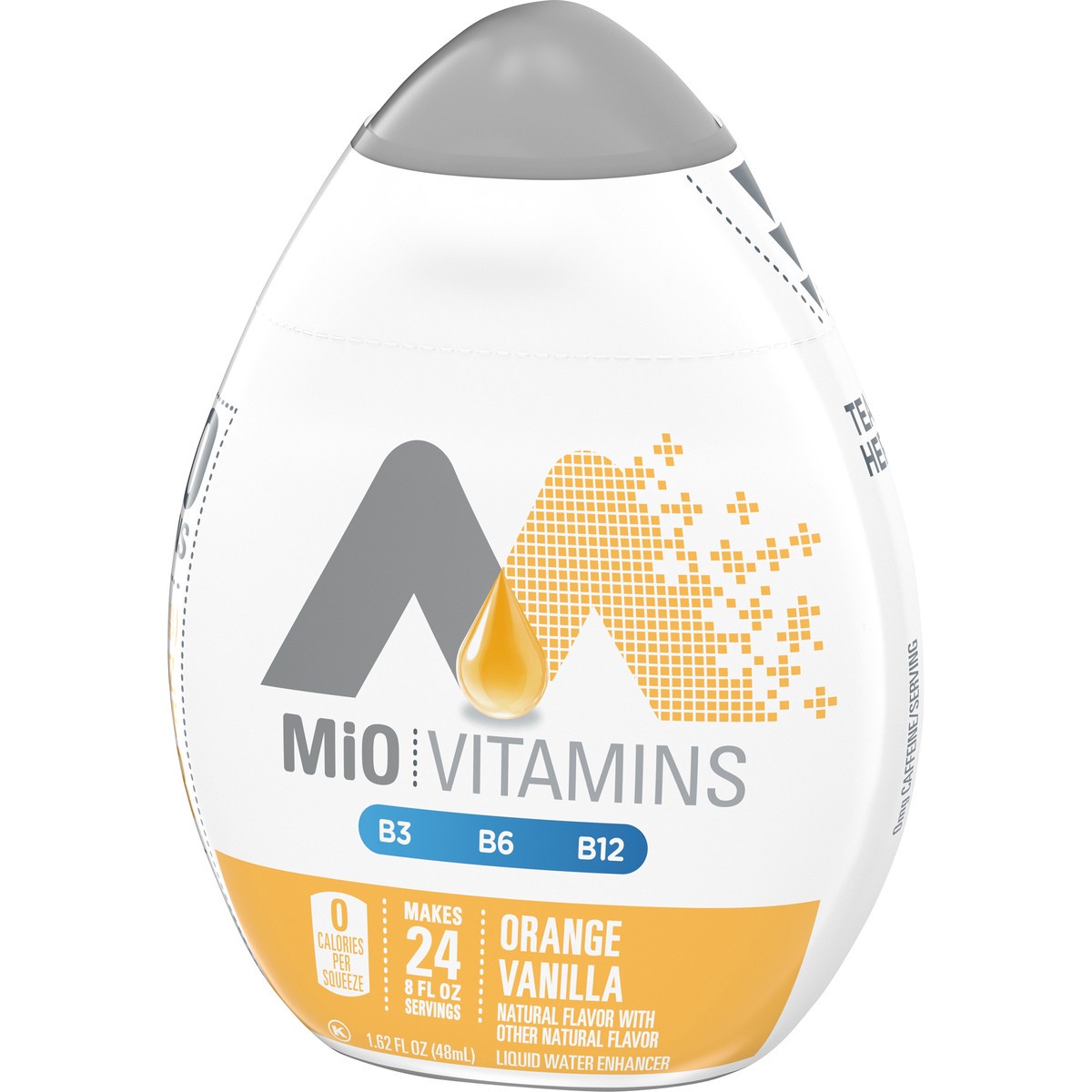 slide 9 of 9, mio Orange Vanilla Flavored with other natural flavor Liquid Water Enhancer, 1.62 fl oz Bottle, 1.62 fl oz