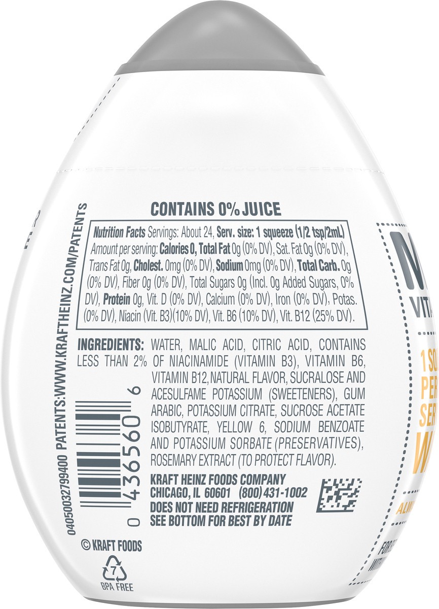 slide 3 of 9, mio Orange Vanilla Flavored with other natural flavor Liquid Water Enhancer, 1.62 fl oz Bottle, 1.62 fl oz