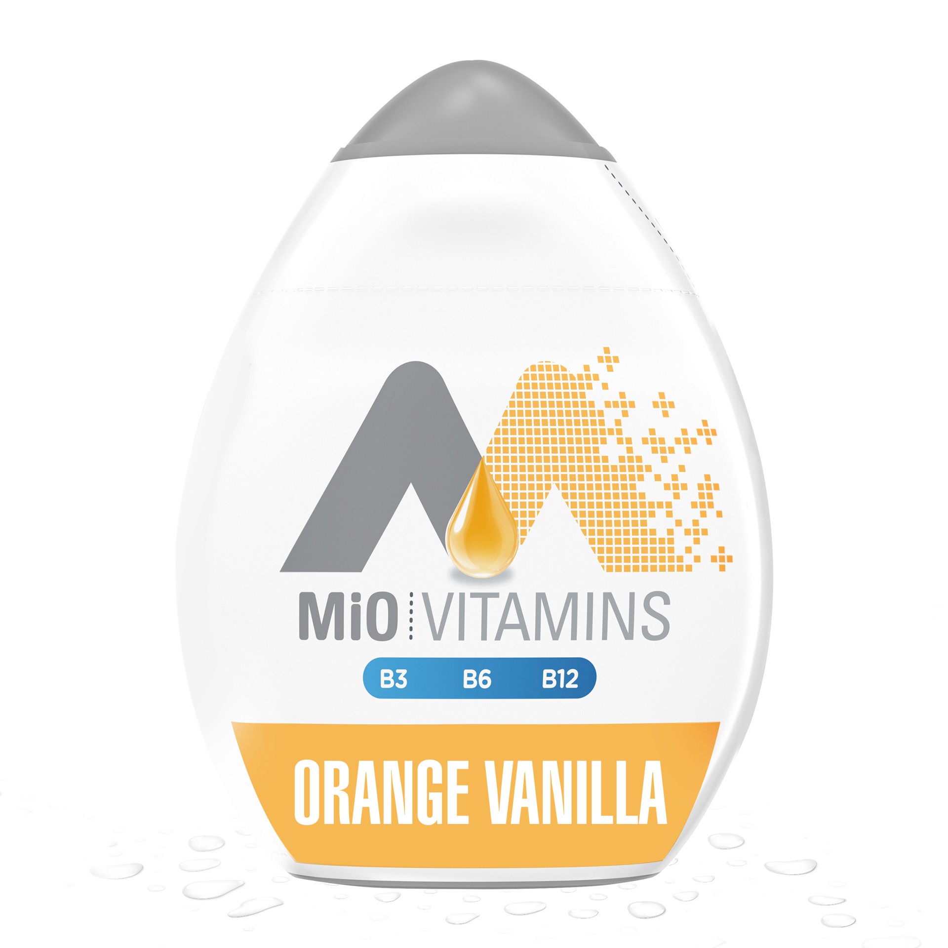 slide 1 of 5, MiO Vitamins Orange Vanilla Naturally Flavored with other natural flavors Liquid Water Enhancer Drink Mix Bottle, 1.62 fl oz