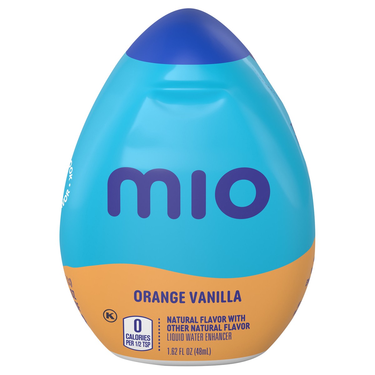 slide 1 of 9, mio Orange Vanilla Flavored with other natural flavor Liquid Water Enhancer, 1.62 fl oz Bottle, 1.62 fl oz