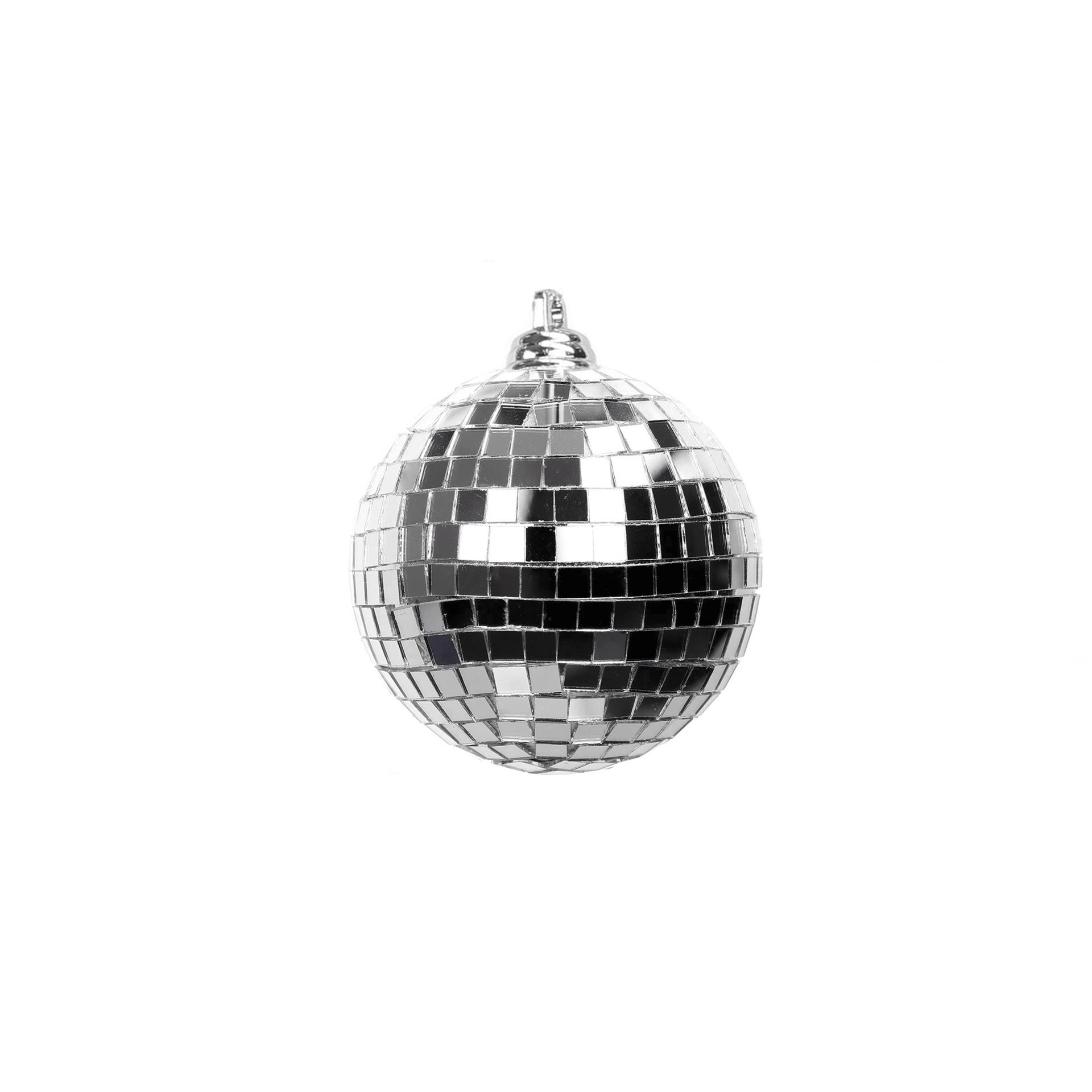 slide 2 of 3, 1.5" Silver Disco Ball Ornaments, 6ct. By Ashland, 6 ct