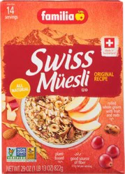 Familia Original Recipe Swiss Muesli 29 oz