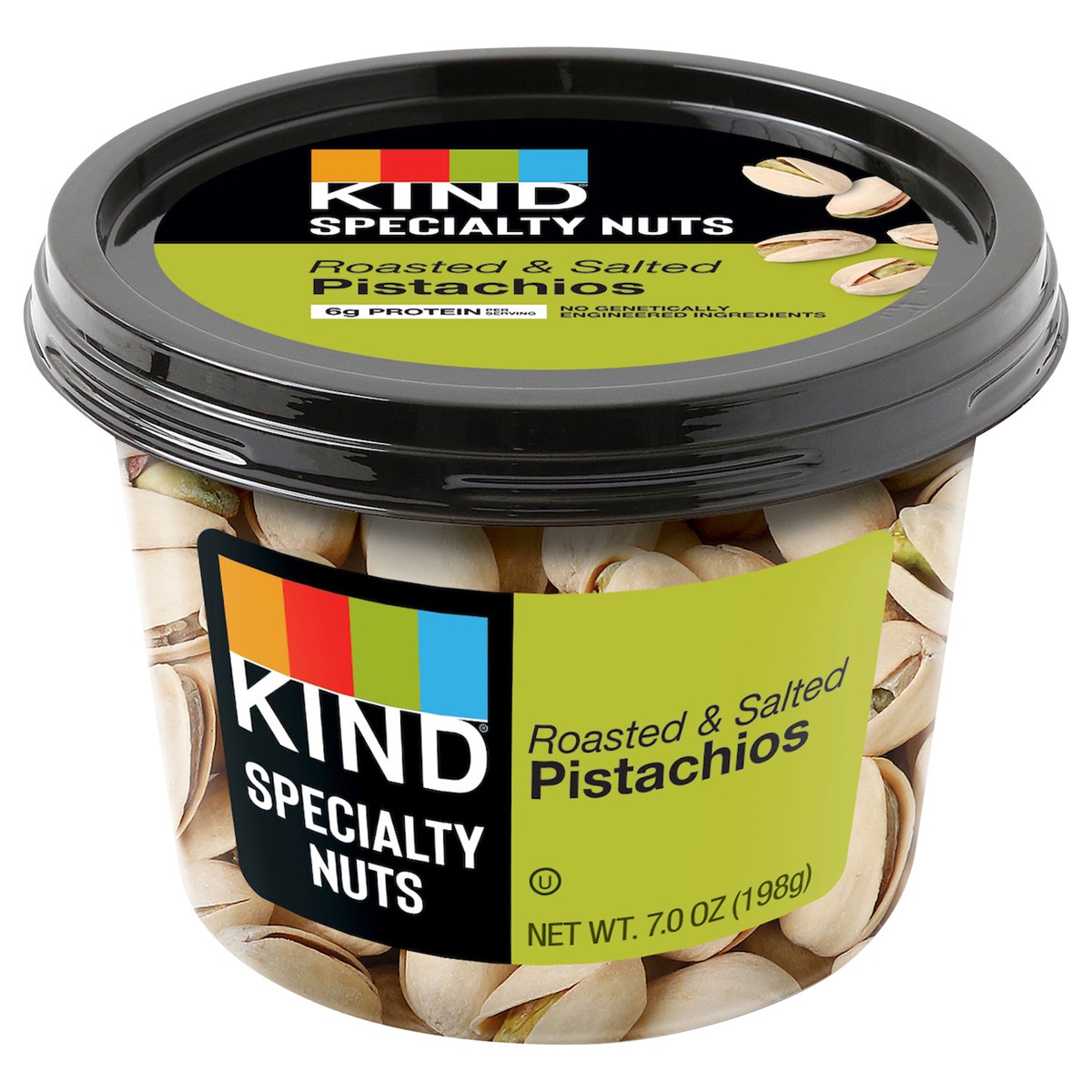 slide 1 of 4, KIND Roasted & Salted Pistachios, 7.0 OZ, 7 oz