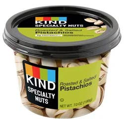 KIND Roasted & Salted Pistachios, 7.0 OZ