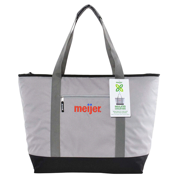 slide 1 of 8, Meijer Insulated Cooler Bag, 1 ct