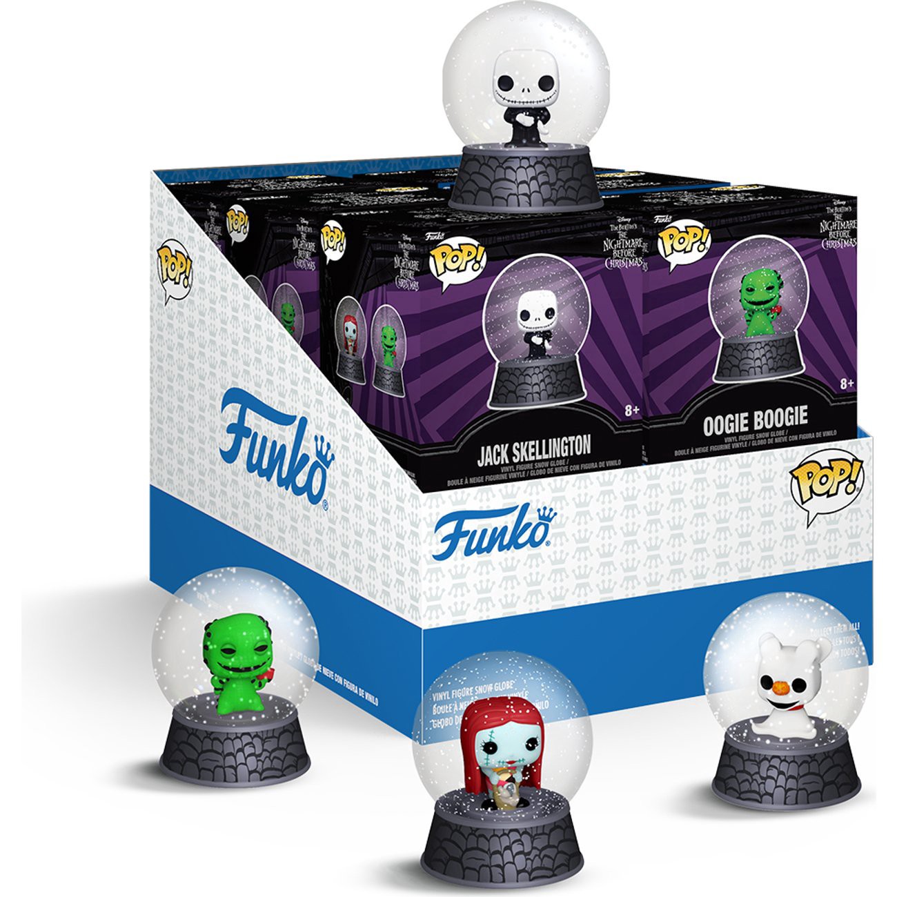 slide 1 of 1, Funko The Nightmare Before Christmas Mini Globe Blind Pack, 1 ct