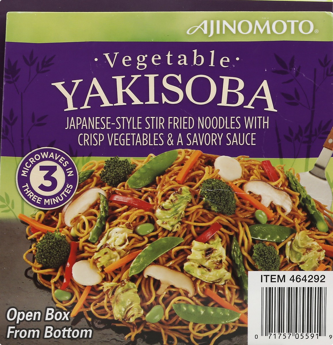 slide 9 of 9, Aji-No-Moto Vegetable Yakisoba, 6 ct; 9 oz