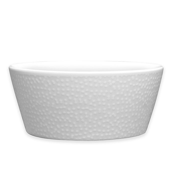 slide 1 of 1, Noritake White on White Snow Round Fruit Bowl, 1 ct