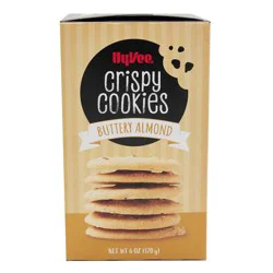Hy-Vee Buttery Almond Crispy Cookies