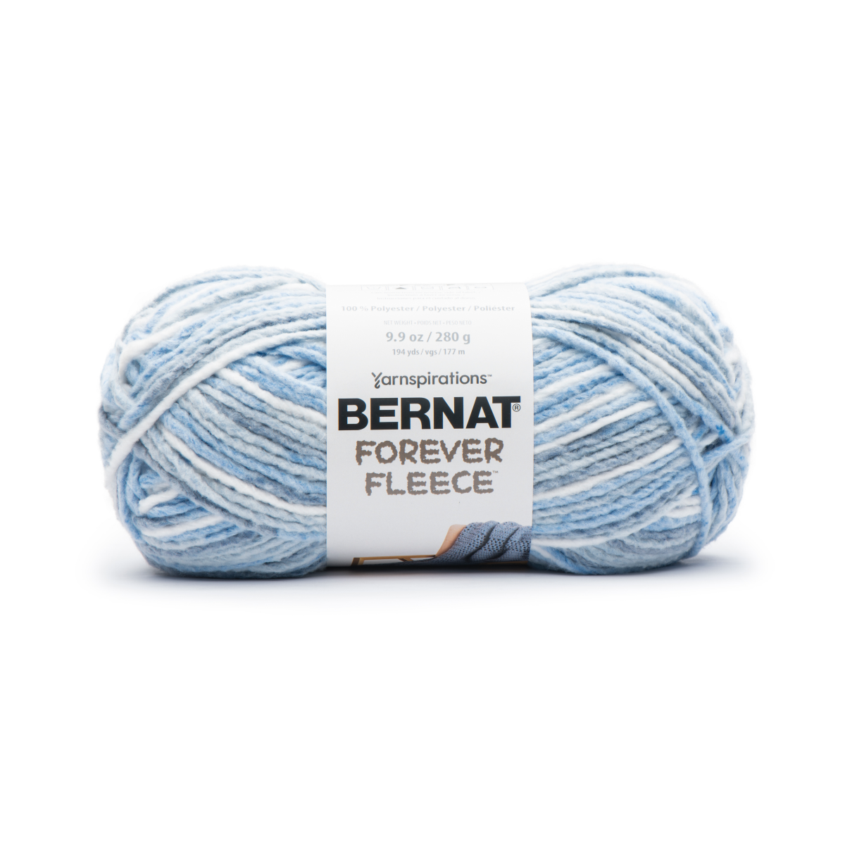 slide 1 of 1, Bernat Forever Fleece Rain 16606161018, 9.9 oz