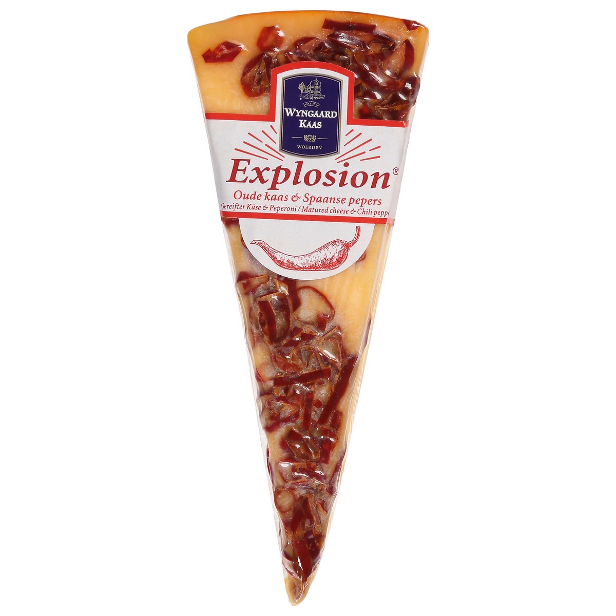 slide 1 of 1, Wyngaard Kaas Explosion Matured Cheese & Chilli Pepper Cheese 4.4 oz, 4.4 oz